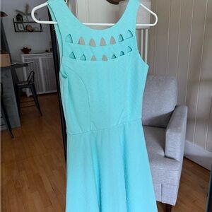 Maurices Aqua Blue Midi Dress